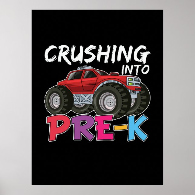 Pre Kindergarten Crushing Into Pre Kindergarten Poster (Vorne)