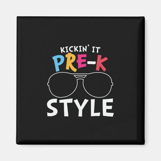 Pre Kindergarten Vorkindergarten Stil Magnet (Vorne)