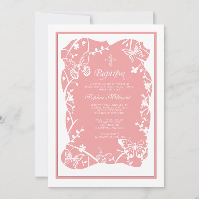 Pré-papillon Invitation religieuse (Devant)