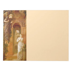 Pre-Raphaelite Engel 11X8,5 Zoll Notepad Notizblock