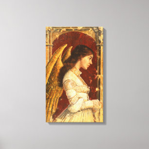 Pre-Raphaelitefresko-Engels-Leinwand-Druck Leinwanddruck