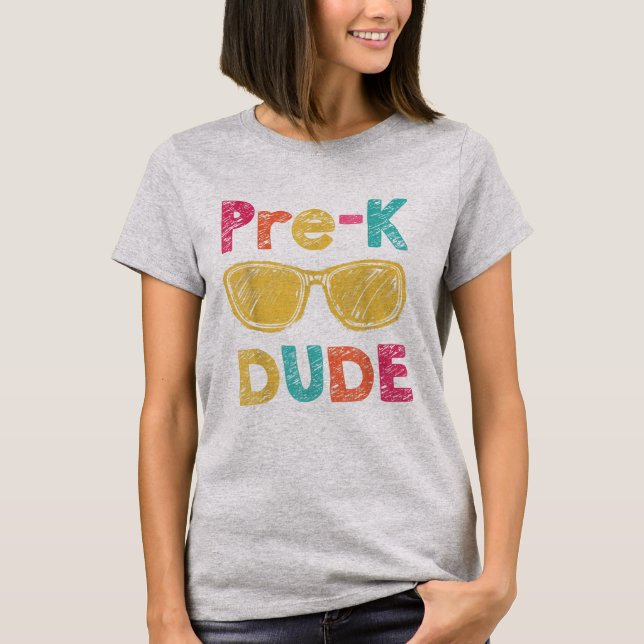 Pre-Typ , Typ in der Vorschule , T-Shirt (Vorderseite)