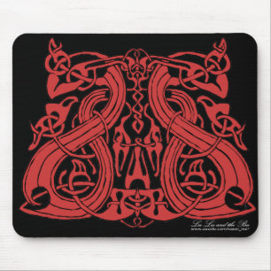 Pre Viking Red, Mauspad