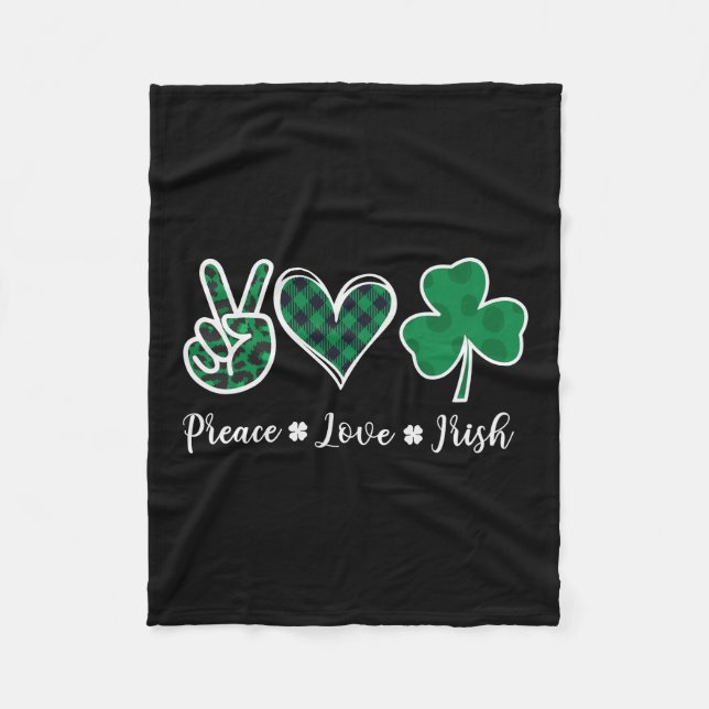 Preace Liebe Irish Fleecedecke (Vorderseite)