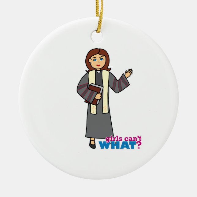 Preacher Girl Keramikornament (Vorne)