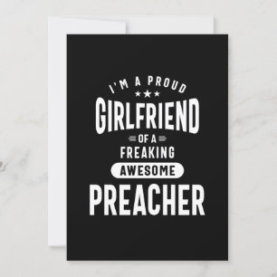 Preacher Job Title T-Shirt Geschenke Mens Frauen Einladung