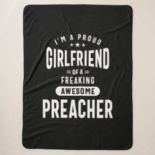 Preacher Job Title T-Shirt Geschenke Mens Frauen Sherpadecke