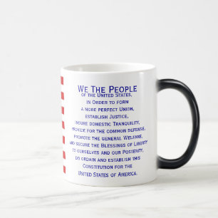 Préambule de la Constitution Drapeau Mug