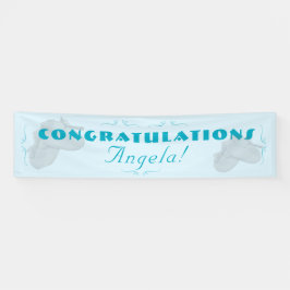 Precious Bundle Boy Baby Shower  Banner