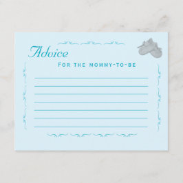 Precious Bundle Boy Baby Shower  Begleitkarte