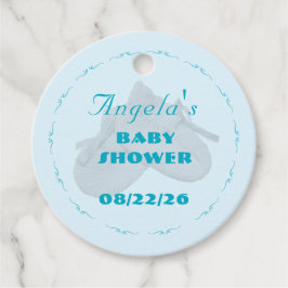 Precious Bundle Boy Baby Shower  Geschenkanhänger