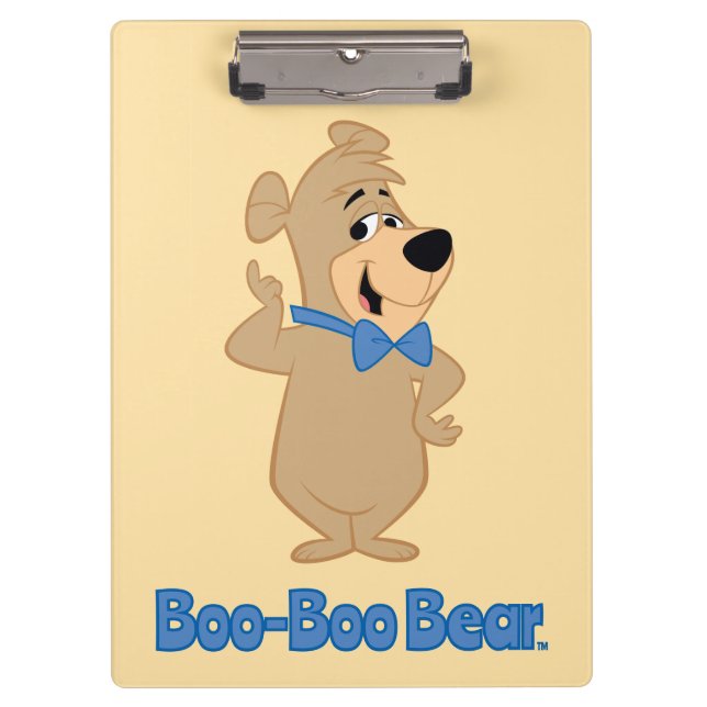 Precocious Boo Bear Klemmbrett (Vorderseite)