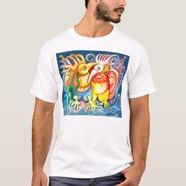Precolumbian Vögel T-Shirt