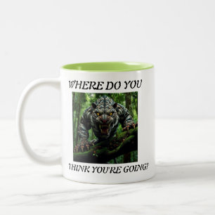 Predator Alert Zweifarbige Tasse