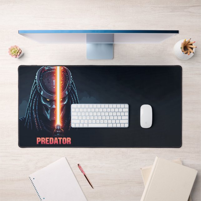 Predator Jedi Desk Mat - Pixel Art Gaming (Bureau 1)