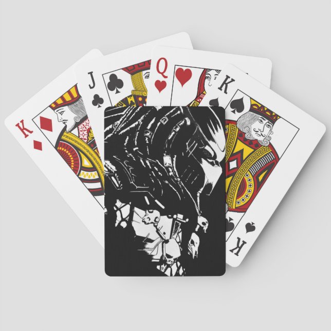 Predator Spielkartendeck Spielkarten (Rückseite)