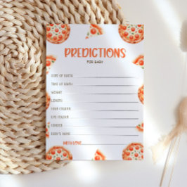 Prédictions Pour Carte Bébé, Carte Baby shower Piz