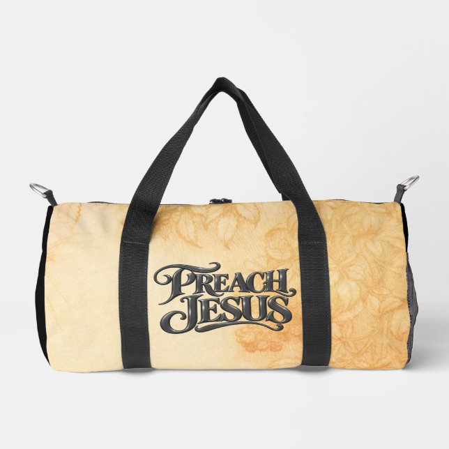 Predige Jesus Duffle Bag (Vorderseite)