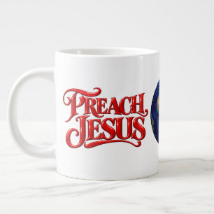 Predige Jesus Jumbo-Tasse