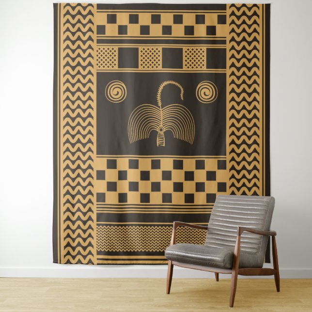Predynastic Ägypten Palm Tapestry Wandteppich (Beispiel)