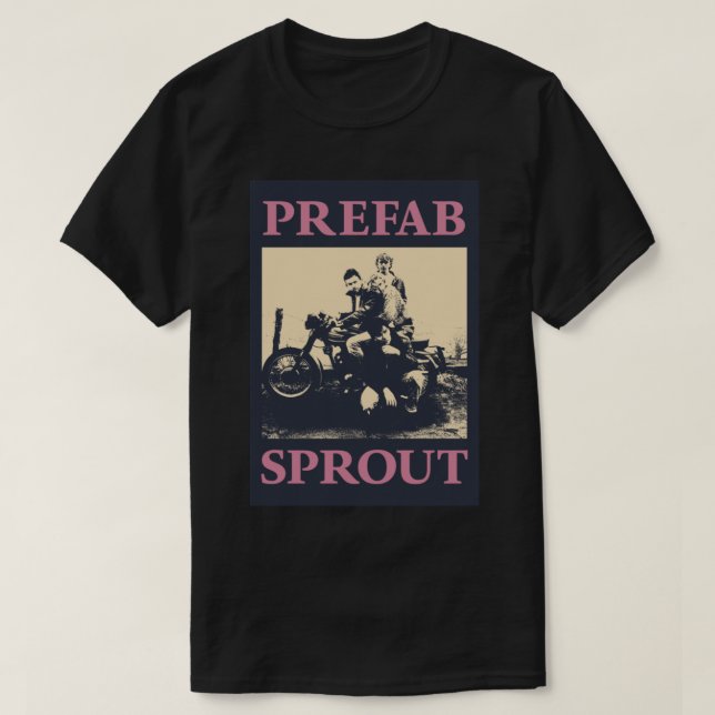 Prefab Sprout Sticker T-Shirt (Design vorne)