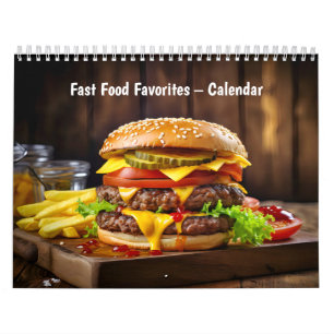 Préférés de la Restauration Rapide – Calendrier