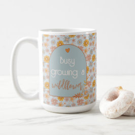 Pregancy Mommy-to-be Mug Boho Fleur sauvage