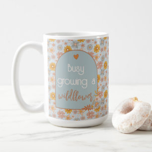 Pregancy Mommy-to-be Tasse Boho Wildblume