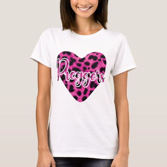 Preggers - schwangere Mama T-Shirt (Vorderseite)