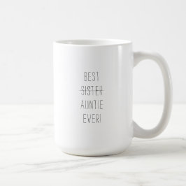 Pregnancy Announcement Best Sister Auntie Aunt Kaffeetasse