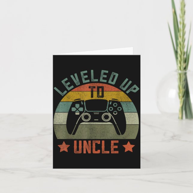 Pregnancy Announcement Gamer Apparel, Funny New Un Karte (Vorderseite)