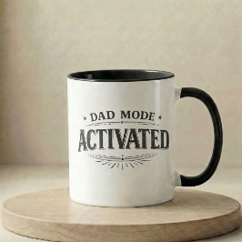 Pregnancy Announcement Gift Dad Mode Activated Tasse