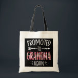 Pregnancy Announcement Soon To Be Grandma Again Tragetasche<br><div class="desc">Pregnancy Announcement Soon To Be Grandma Again Floral Graph Gift. Perfect gift for your dad,  mom,  papa,  men,  women,  friend and family members on Thanksgiving Day,  Christmas Day,  Mothers Day,  Fathers Day,  4th of July,  1776 Independent day,  Veterans Day,  Halloween Day,  Patrick's Day</div>