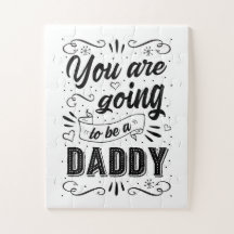 Pregnancy Announcement to Husband Black and White