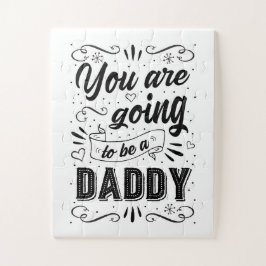 Pregnancy Announcement to Husband Black and White