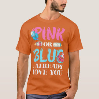 Pregnancy Baby Party Future Parents Gender Reveal T-Shirt