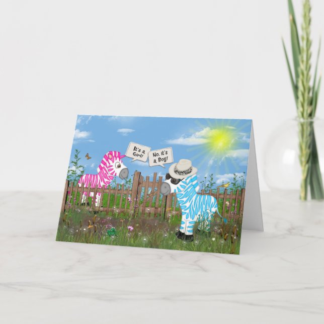 Pregnancy Congratulations Wildlife Karte (Vorderseite)