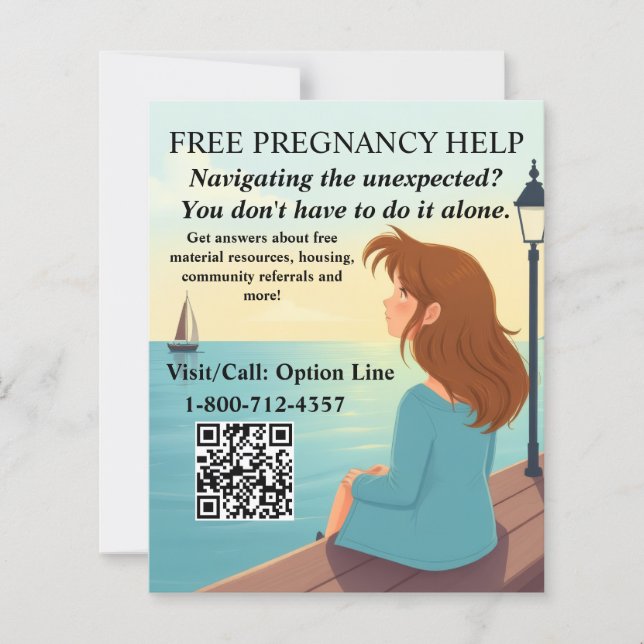 Pregnancy Help/After Abortion Resources (Vorderseite)