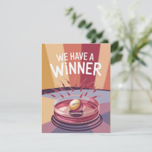 Pregnancy Prenouncinner Feiertagskarte