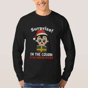 Pregnancy Reveal Überraschung Weihnachtsjugendber T-Shirt