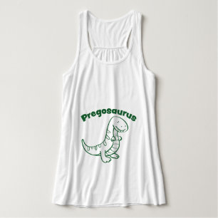 Pregosaurus Maternity Tank Top