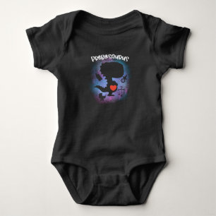 Pregosaurus Schwangerschaft Ankündigung Baby Strampler