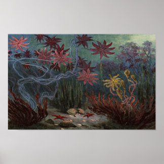 Prehistoric Ocean Poster