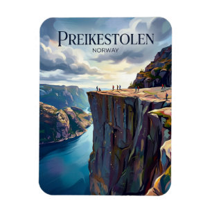 Preikestolen Norwegen Magnet