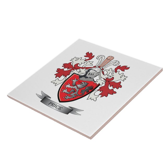 Preis-Familienwappen-Wappen Fliese (Seite)