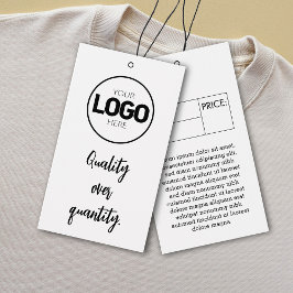 Preis für das Bekleidungslabel für die Größe des U