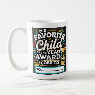 Preis für das beste Kind des Jahres   Funny Gift T Kaffeetasse