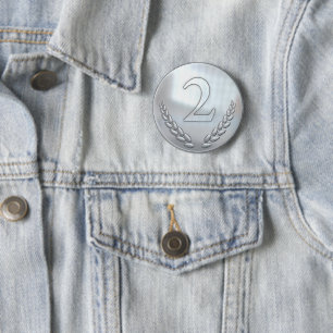 Preis für den Silbernen 2. Platz des Lehrers Button