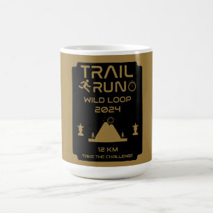 Preis für den Wettbewerb "Trail Run" Kaffeetasse