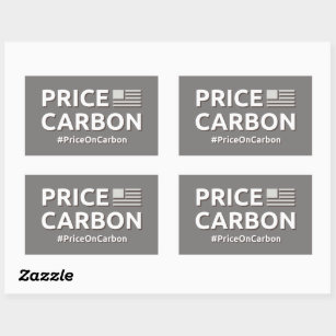 Preis für Kohlenstoff-Sticker Rechteckiger Aufkleber